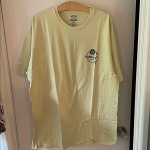 Vans Light Yellow Short Sleeve Tee